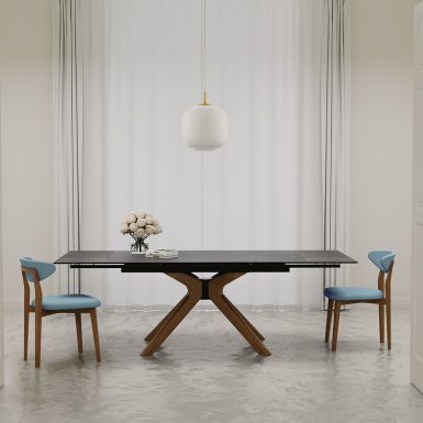 Calesa III | Ceramic Extendable Dining Table