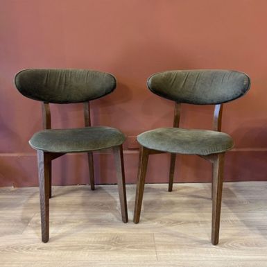 Ex-Display | Set of 2 Lasio Chairs in Aquaclean Titan Linden - 271154