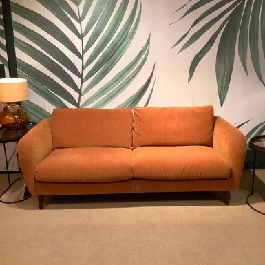Ex-Display | Reya 3 Seat Sofa in Moss Orange - 269838