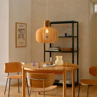 Haze Pendant | Light Wood