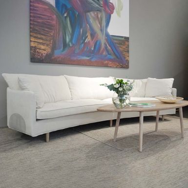 Jules 3XL Seater Sofa - Rounded Back 