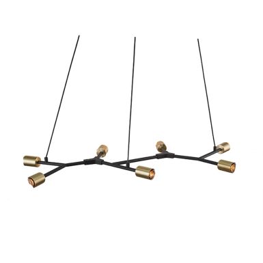 Jupiter 7-Spot Pendant | Black