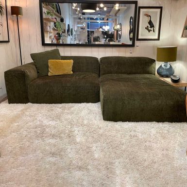 Kiwi W261cm Configuration Sofa - element 114 + chaiselongue 114 + armrest