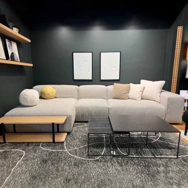 Kiwi W335cm Configuration Sofa - element 114 + element 74 + chaiselongue 114 + armrest