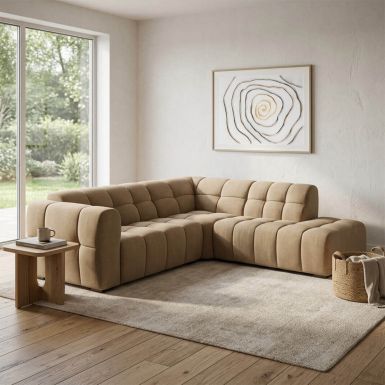 Miyo Corner Sofa - Med Open L Shape