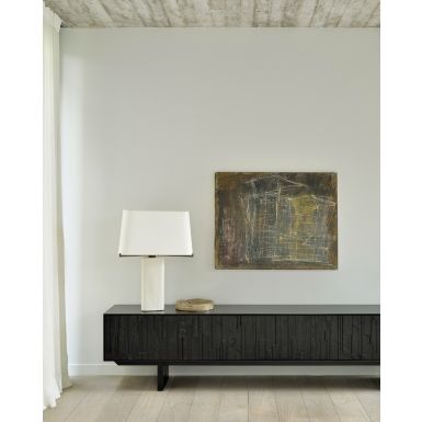 Ethnicraft Mosaic TV Cupboard | Off Black Teak 
