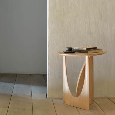 Ethnicraft Geometric Side Table | Oak 