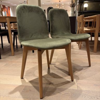 Ex-Display | Set of 2 Vazzy Chairs in Naver Olive - 271269