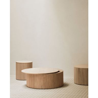 Ethnicraft Roller Max Coffee Table | Oak