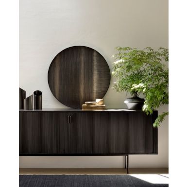 Ethnicraft Roller Max TV Cupboard | Off Black Teak