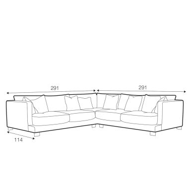 Baltimore Corner Sofa - Set 5
