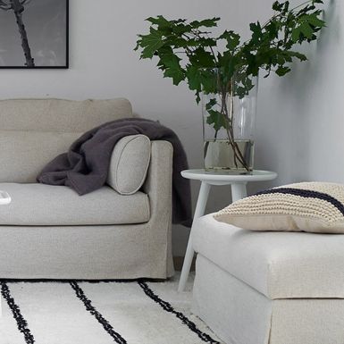 Sloan Footstool - 82 x 50cm 