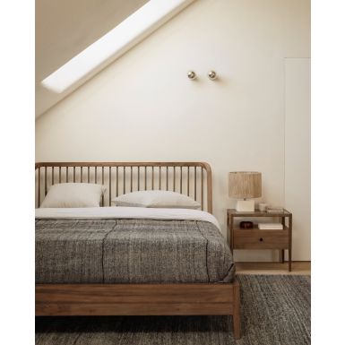 Ethnicraft Spindle Bed | Reclaimed Teak