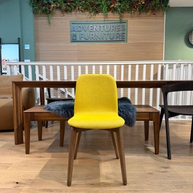 Ex-Display | Vazzy Chair in Caliente Yellow - 270992