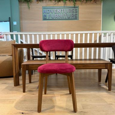 Ex-Display | Petrus Chair in Aquaclean Naver Berry - 271001