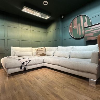 Ex-Display | Hammett Set 2 Sofa in Caleido Stampato Nature - 269929