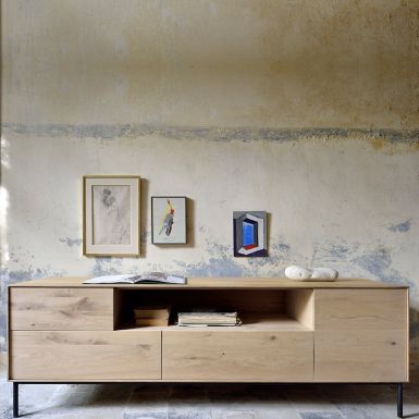 Ethnicraft Whitebird TV Cupboard | Oak 