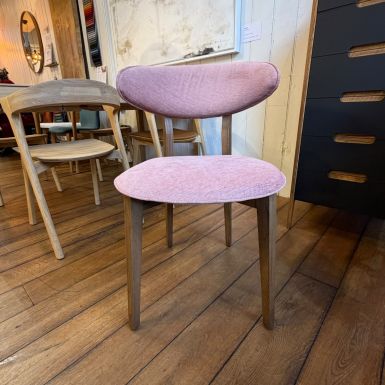 Ex-Display | Lasio Chairs in Aquaclean Titan Rose - 271099