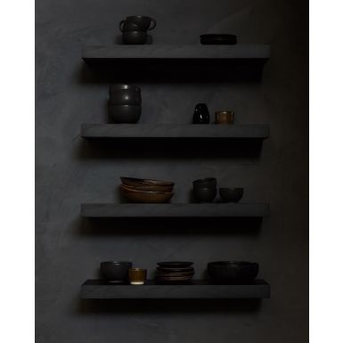 Ethnicraft Wall Shelf | Black Oak 