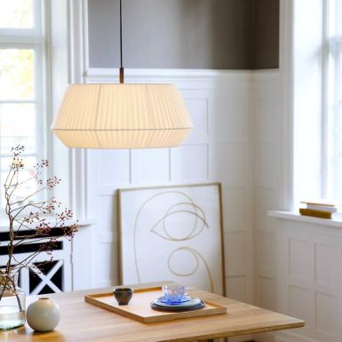 Pleated 53 | Pendant | White 