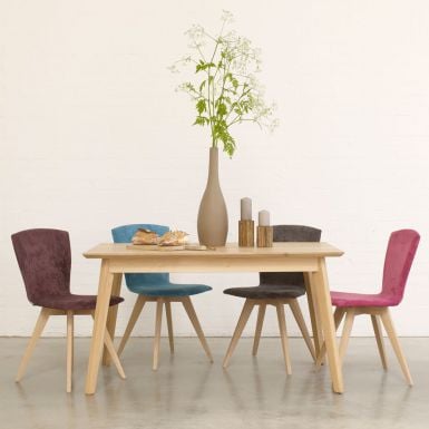Bianco Solid Oak Dining Table