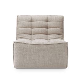 Ethnicraft N701-UK sofa - 1 Seater | Beige
