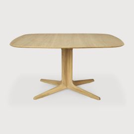 Ethnicraft EOL Corto Dining Table | Fixed | Oak | Square