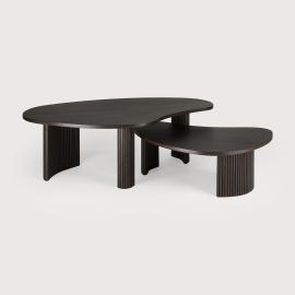 Ethnicraft Boomerang Coffee Table | Mahogany Dark Brown