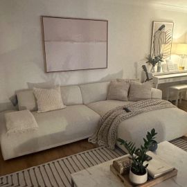 Valencia Modular W279cm Configuration - Chaiselongue + Bench 145