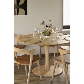 Ethnicraft Torsion Dining Table | Fixed | Oak | Round