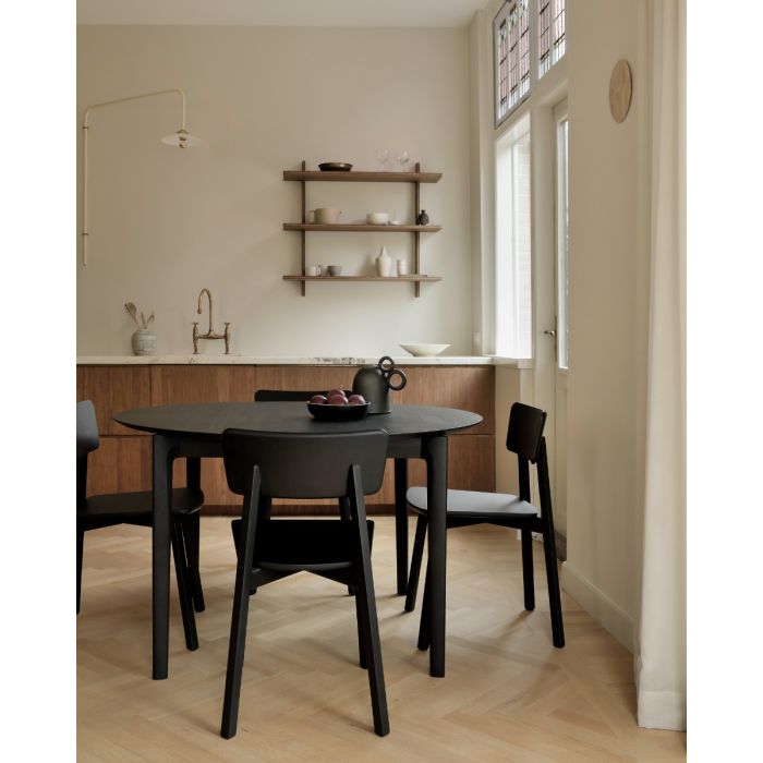 Ikea round outlet extendable dining table