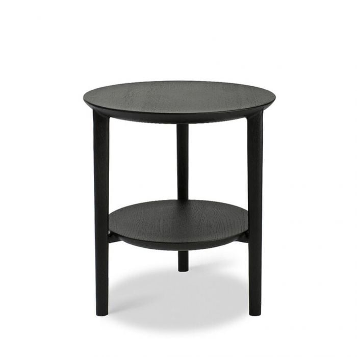 Black oak shop end tables