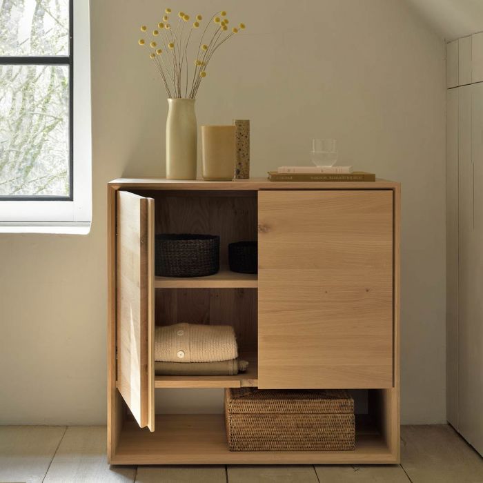 80cm top oak sideboard