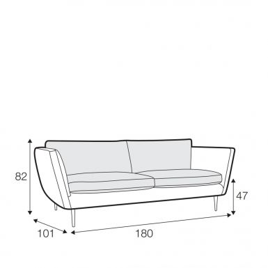 Oslo 2 Seater Sofa