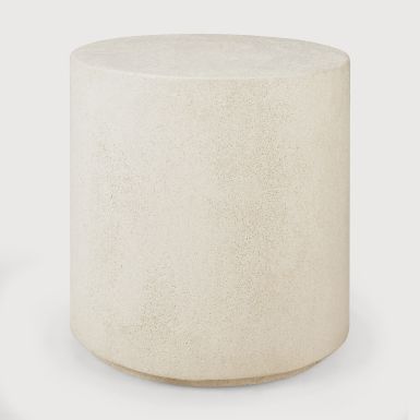 Ethnicraft Elements Side Table | Microcement | Round