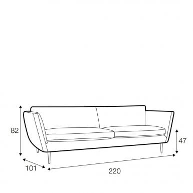Oslo 3 Seater Sofa