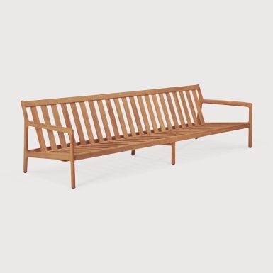 Teak Jack Outdoor Sofa Frame  - 265cm