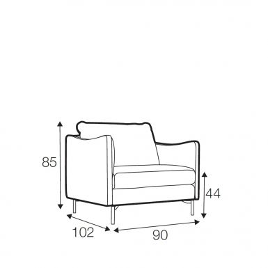 Wave Armchair