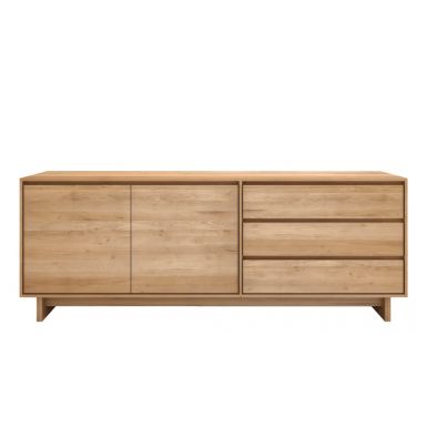 Ethnicraft Oak Wave Sideboard 205cm