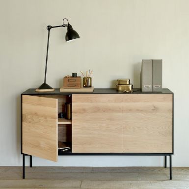 Ethnicraft Oak Blackbird sideboard - 3 doors  