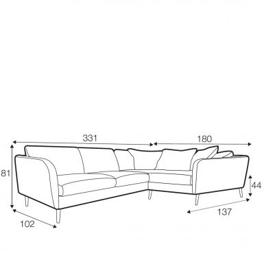 Reya Corner Sofa - Set 5 