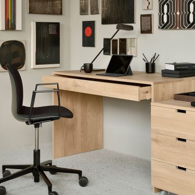 Ethnicraft Oak Wave desk